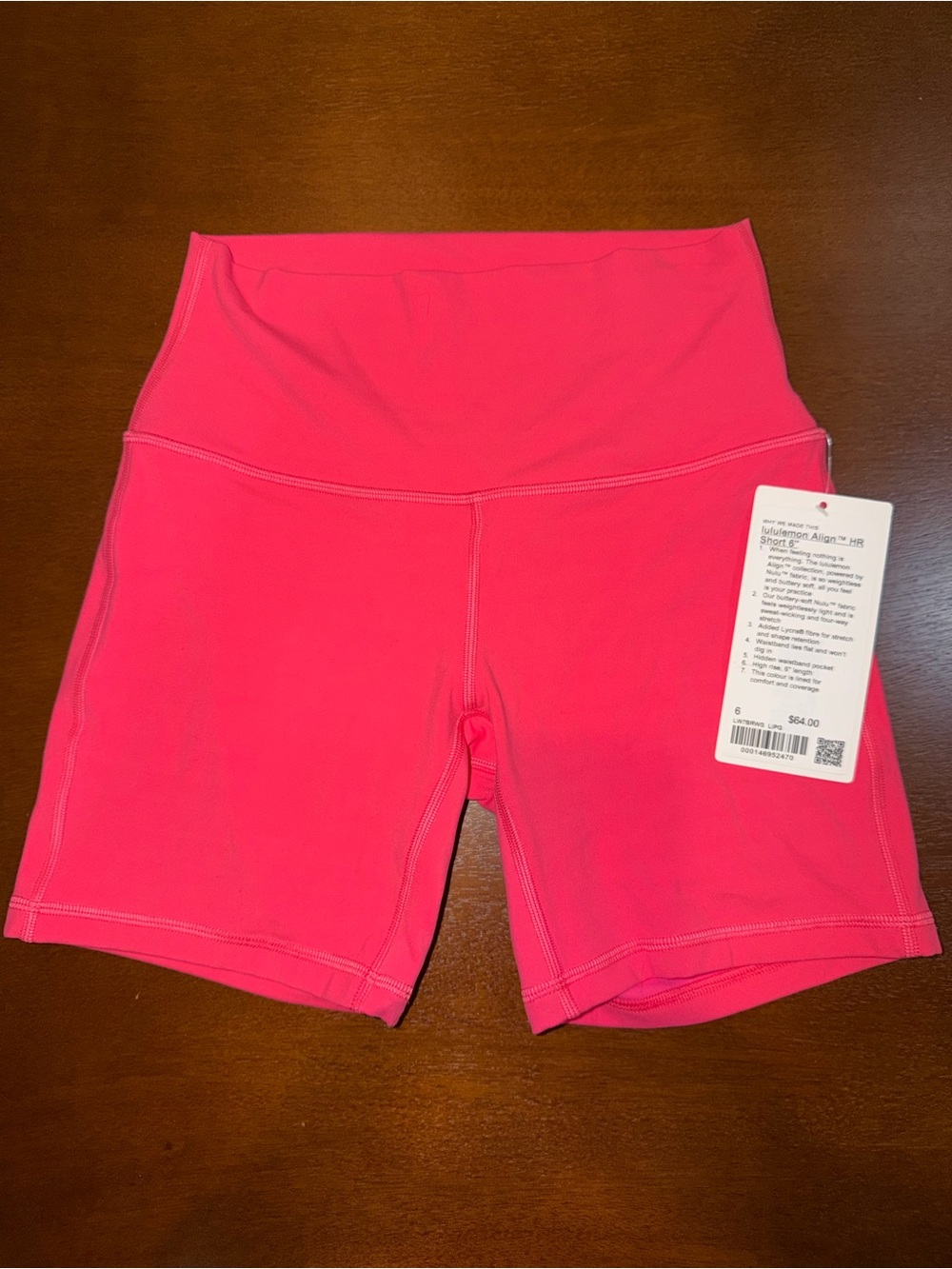 NWT lululemon align shorts